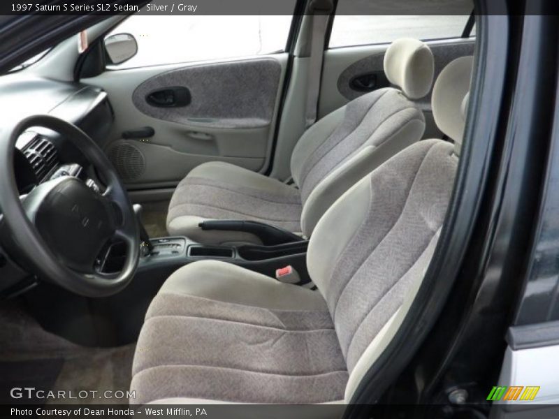 Silver / Gray 1997 Saturn S Series SL2 Sedan