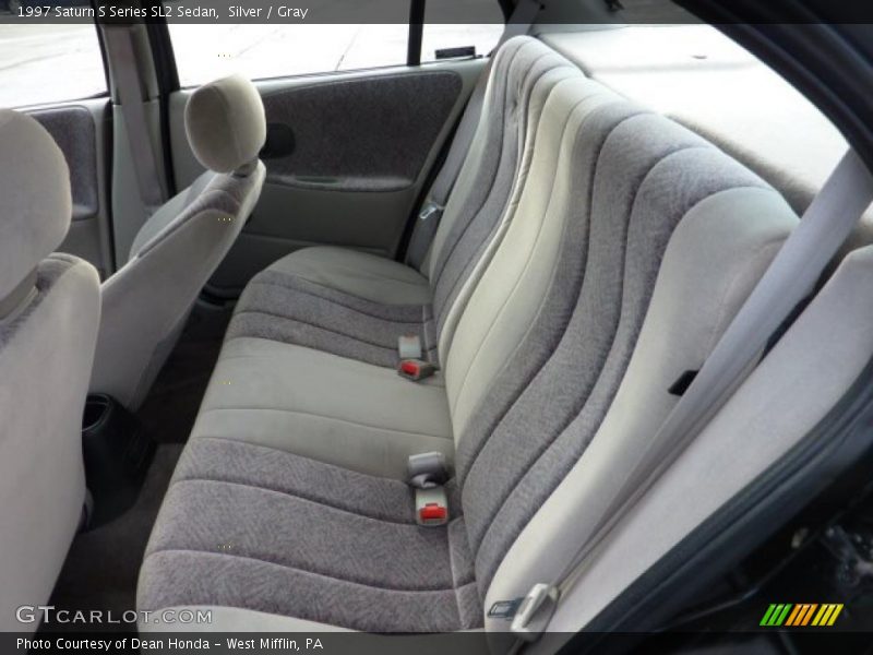 Silver / Gray 1997 Saturn S Series SL2 Sedan