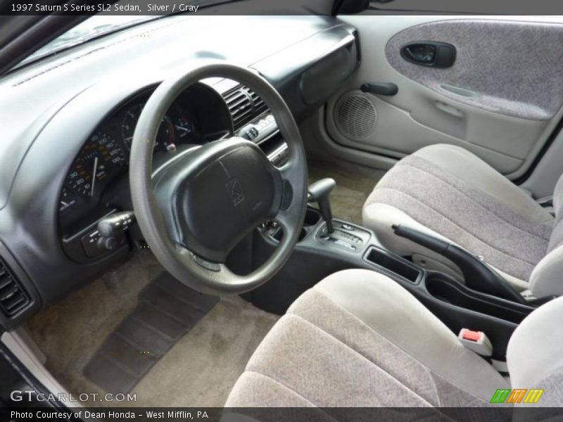 Silver / Gray 1997 Saturn S Series SL2 Sedan