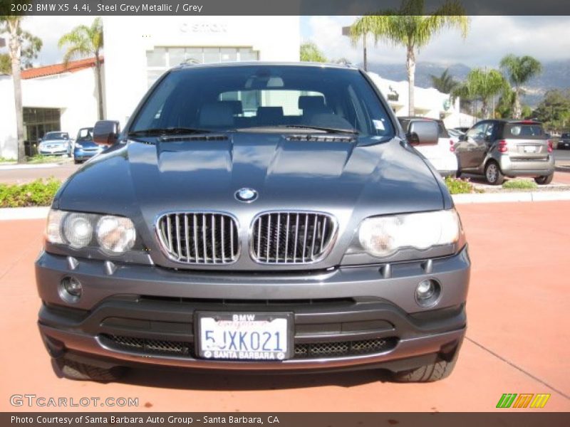 Steel Grey Metallic / Grey 2002 BMW X5 4.4i