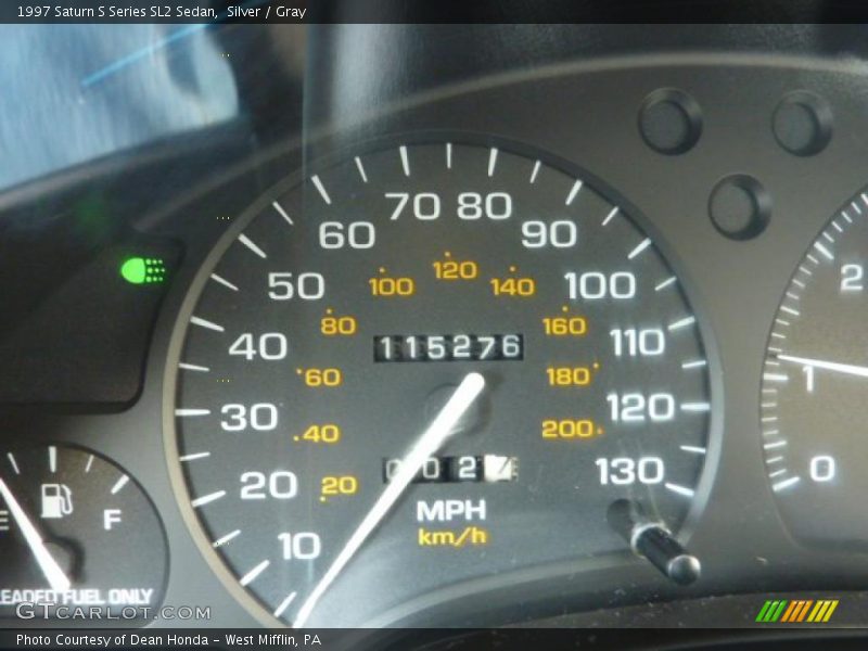 Silver / Gray 1997 Saturn S Series SL2 Sedan