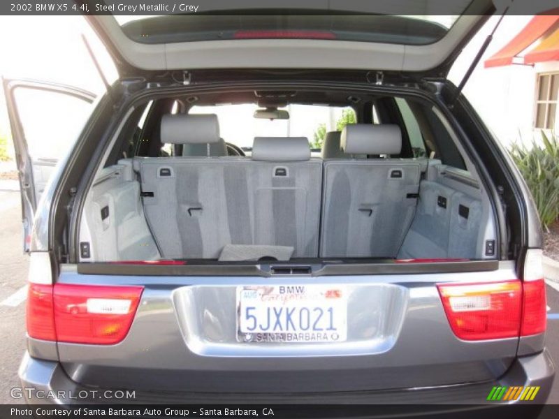 Steel Grey Metallic / Grey 2002 BMW X5 4.4i