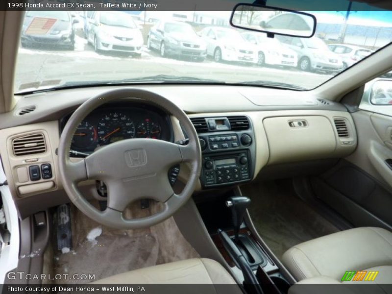 Taffeta White / Ivory 1998 Honda Accord EX Sedan