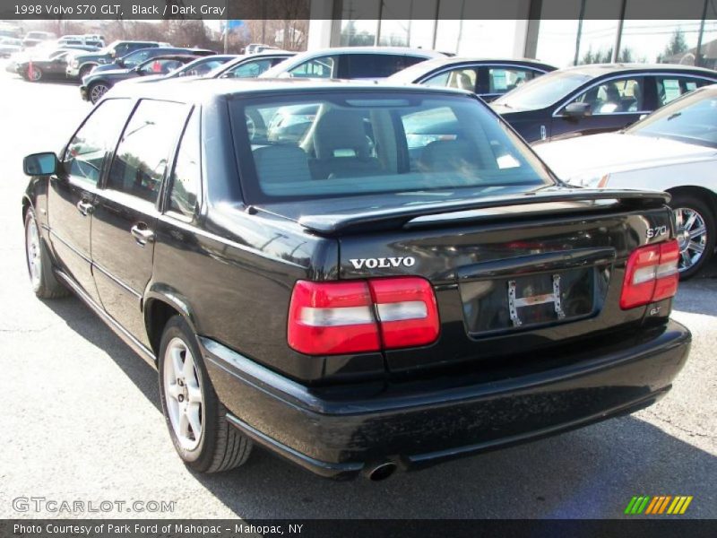 Black / Dark Gray 1998 Volvo S70 GLT