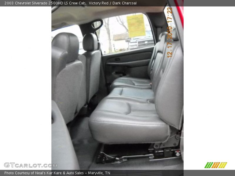 Victory Red / Dark Charcoal 2003 Chevrolet Silverado 2500HD LS Crew Cab