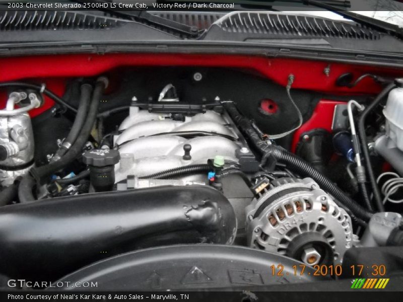  2003 Silverado 2500HD LS Crew Cab Engine - 8.1 Liter OHV 16-Valve Vortec V8