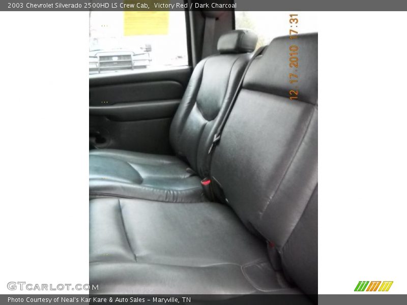 Victory Red / Dark Charcoal 2003 Chevrolet Silverado 2500HD LS Crew Cab