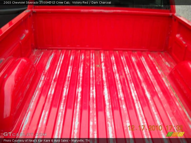 Victory Red / Dark Charcoal 2003 Chevrolet Silverado 2500HD LS Crew Cab