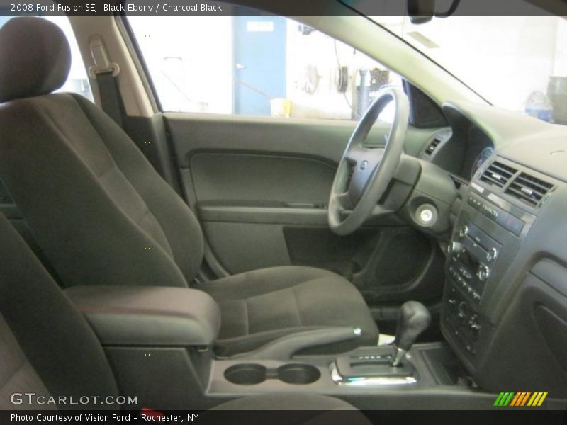 Black Ebony / Charcoal Black 2008 Ford Fusion SE