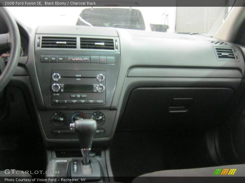 Black Ebony / Charcoal Black 2008 Ford Fusion SE
