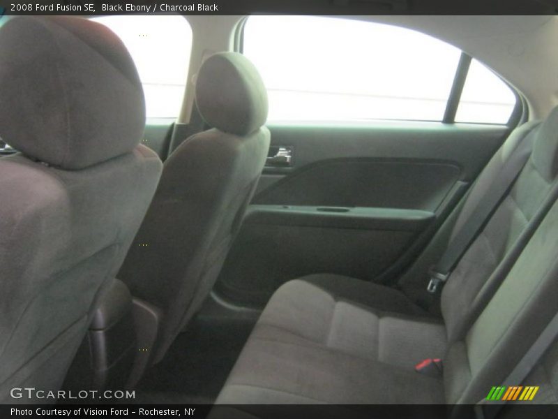 Black Ebony / Charcoal Black 2008 Ford Fusion SE