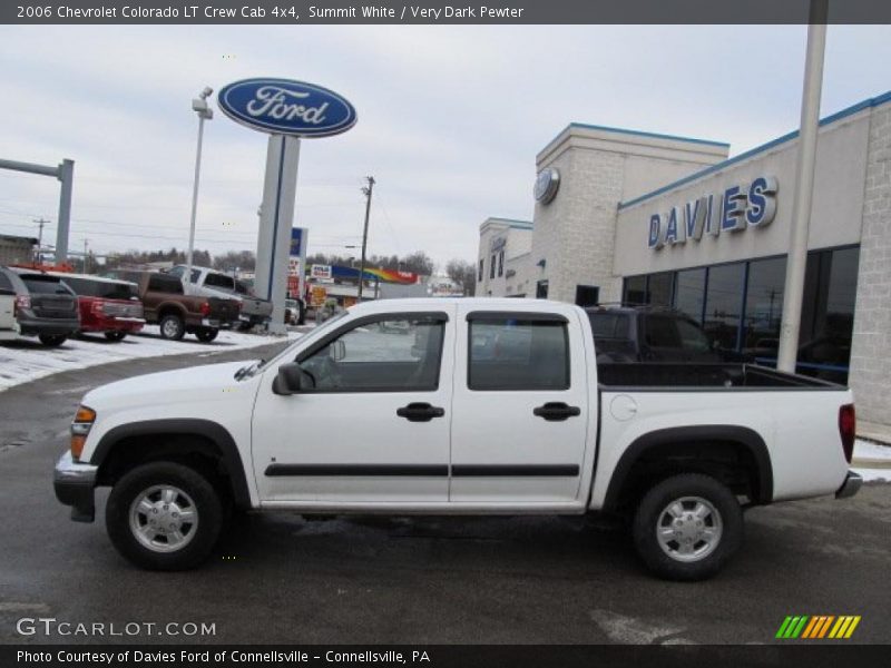 Summit White / Very Dark Pewter 2006 Chevrolet Colorado LT Crew Cab 4x4