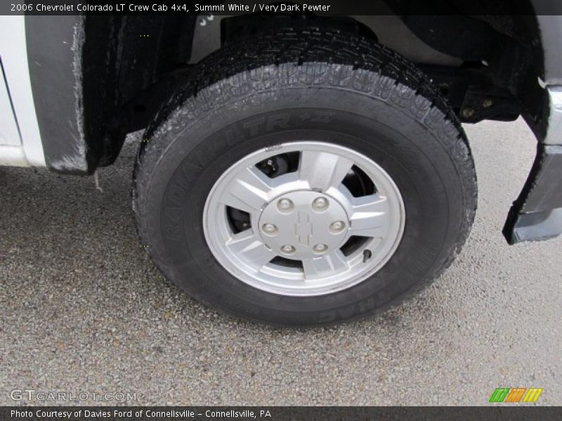 Summit White / Very Dark Pewter 2006 Chevrolet Colorado LT Crew Cab 4x4