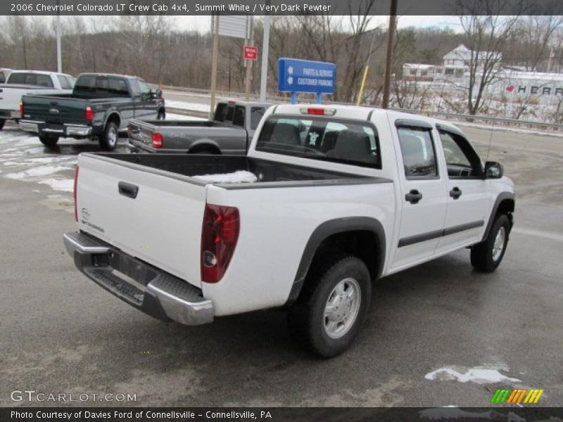 Summit White / Very Dark Pewter 2006 Chevrolet Colorado LT Crew Cab 4x4