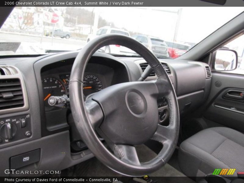 Summit White / Very Dark Pewter 2006 Chevrolet Colorado LT Crew Cab 4x4
