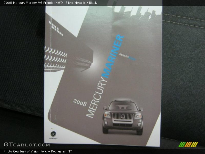 Silver Metallic / Black 2008 Mercury Mariner V6 Premier 4WD