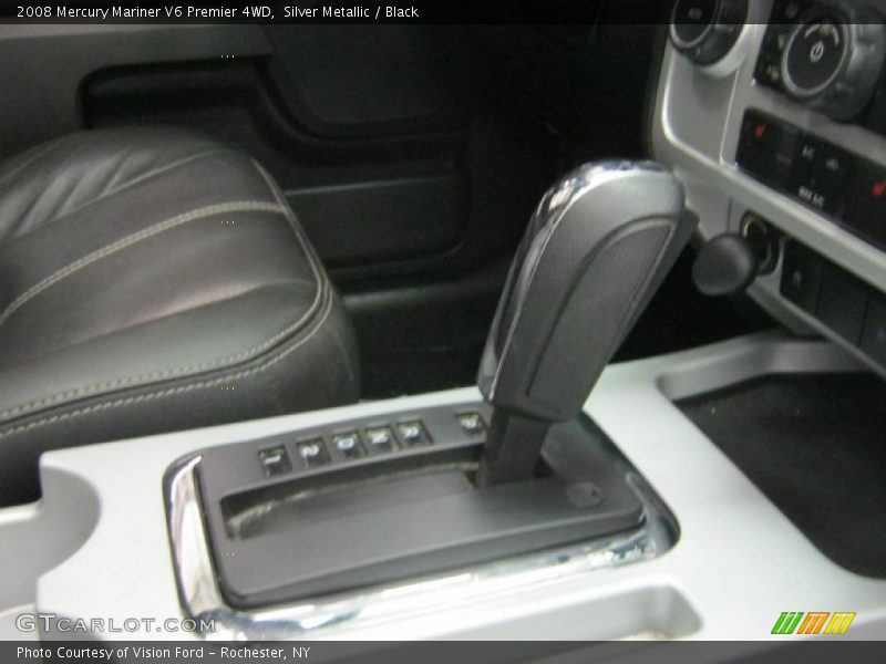 Silver Metallic / Black 2008 Mercury Mariner V6 Premier 4WD
