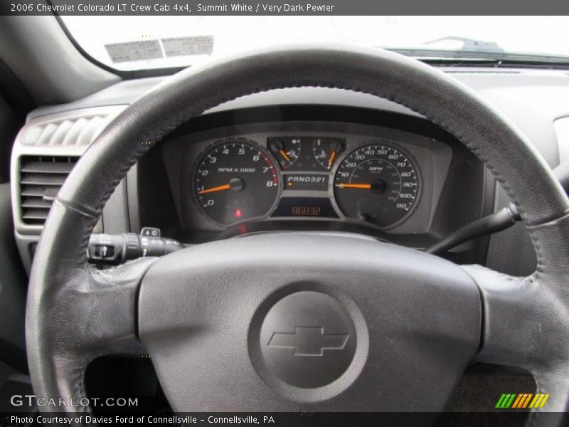 Summit White / Very Dark Pewter 2006 Chevrolet Colorado LT Crew Cab 4x4
