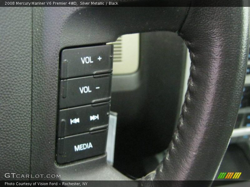 Silver Metallic / Black 2008 Mercury Mariner V6 Premier 4WD