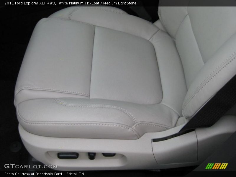  2011 Explorer XLT 4WD Medium Light Stone Interior