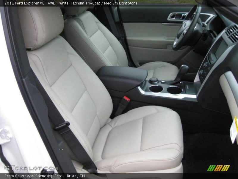  2011 Explorer XLT 4WD Medium Light Stone Interior