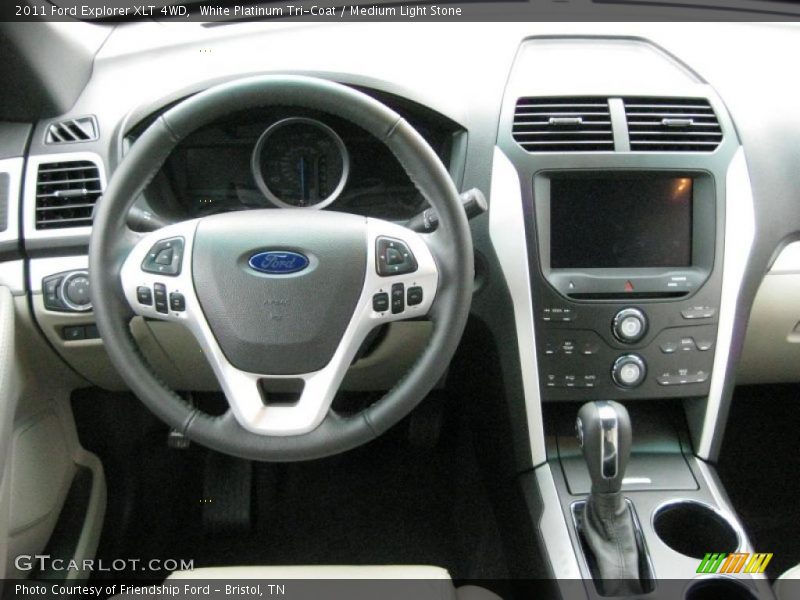 Dashboard of 2011 Explorer XLT 4WD