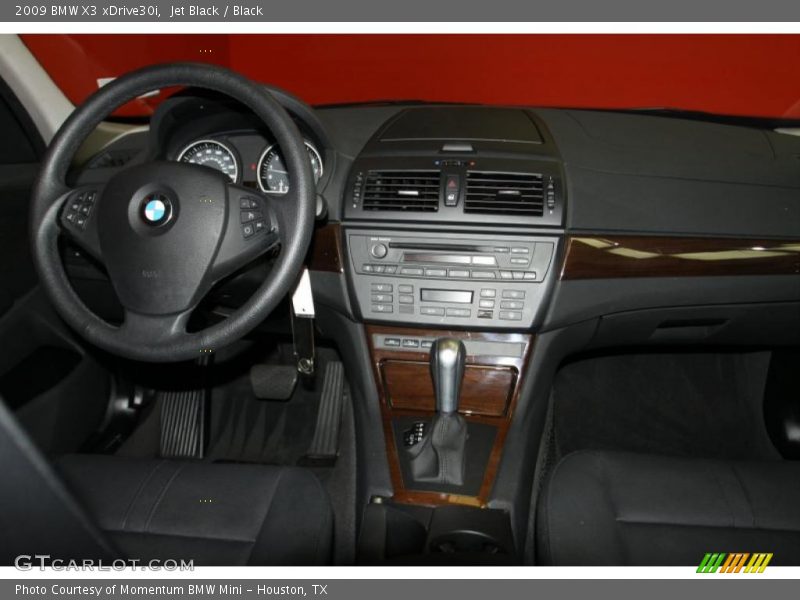 Jet Black / Black 2009 BMW X3 xDrive30i