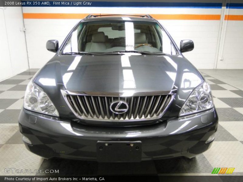 Flint Mica / Light Gray 2008 Lexus RX 350 AWD