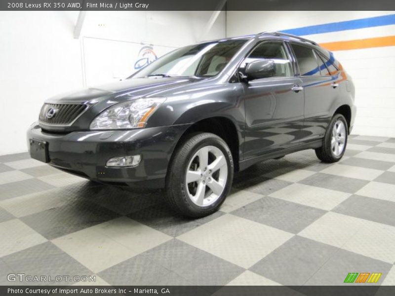 Flint Mica / Light Gray 2008 Lexus RX 350 AWD