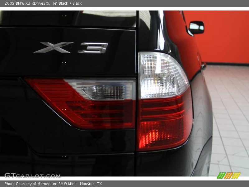 Jet Black / Black 2009 BMW X3 xDrive30i