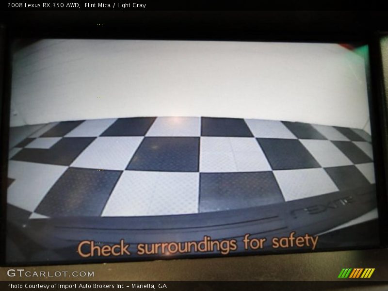 Flint Mica / Light Gray 2008 Lexus RX 350 AWD