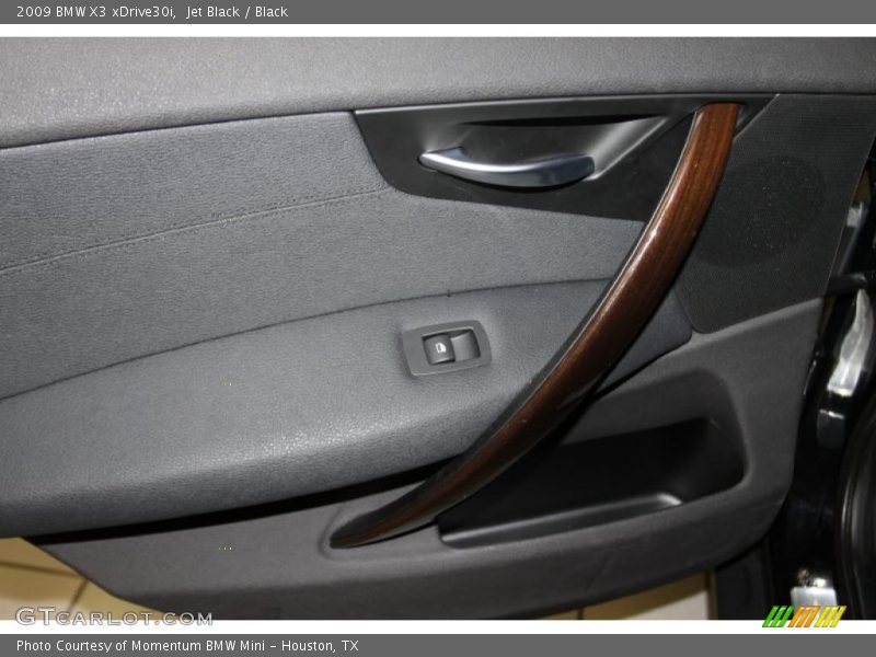 Jet Black / Black 2009 BMW X3 xDrive30i