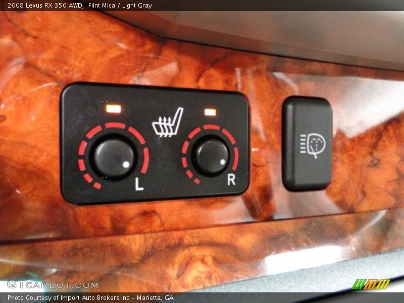 Flint Mica / Light Gray 2008 Lexus RX 350 AWD
