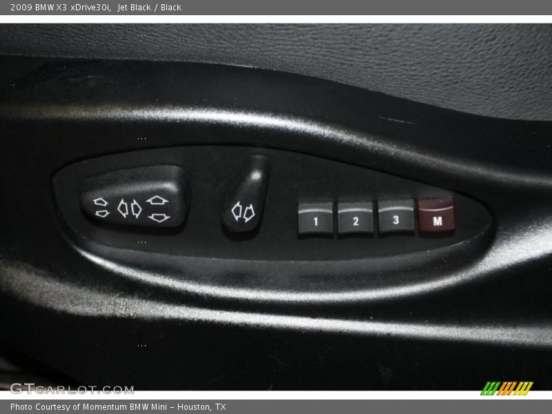 Jet Black / Black 2009 BMW X3 xDrive30i