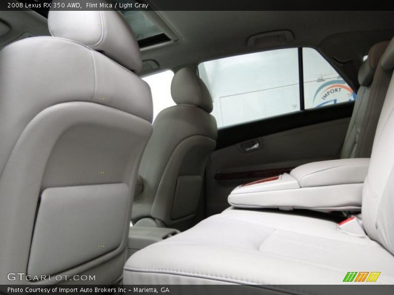 Flint Mica / Light Gray 2008 Lexus RX 350 AWD