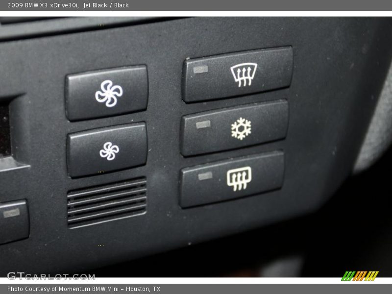 Jet Black / Black 2009 BMW X3 xDrive30i