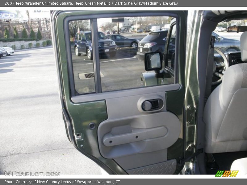 Jeep Green Metallic / Dark Slate Gray/Medium Slate Gray 2007 Jeep Wrangler Unlimited Sahara