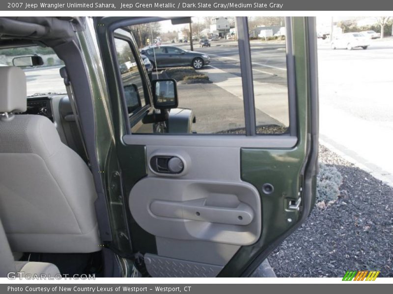 Jeep Green Metallic / Dark Slate Gray/Medium Slate Gray 2007 Jeep Wrangler Unlimited Sahara