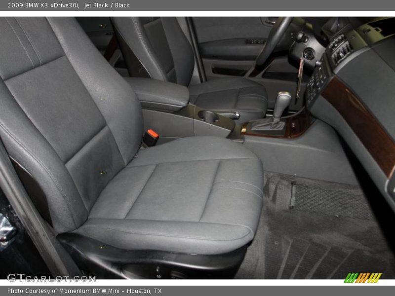 Jet Black / Black 2009 BMW X3 xDrive30i