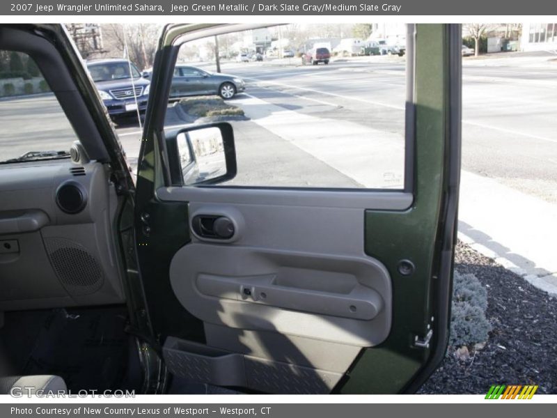 Jeep Green Metallic / Dark Slate Gray/Medium Slate Gray 2007 Jeep Wrangler Unlimited Sahara
