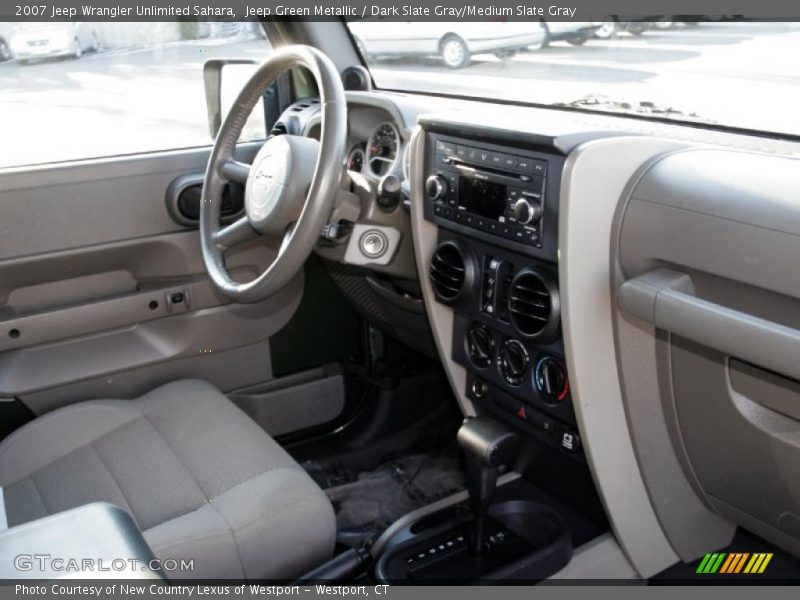 Jeep Green Metallic / Dark Slate Gray/Medium Slate Gray 2007 Jeep Wrangler Unlimited Sahara