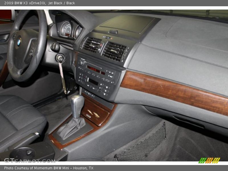 Jet Black / Black 2009 BMW X3 xDrive30i