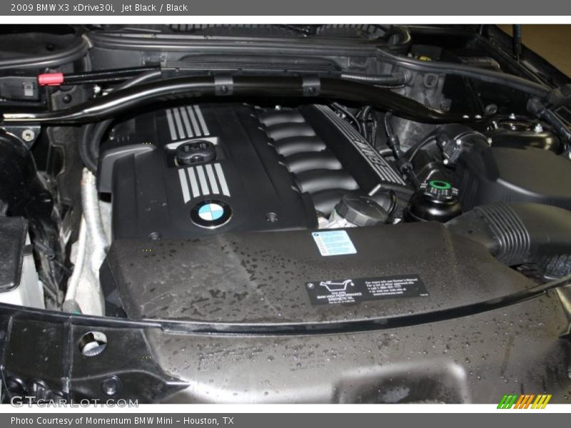 Jet Black / Black 2009 BMW X3 xDrive30i