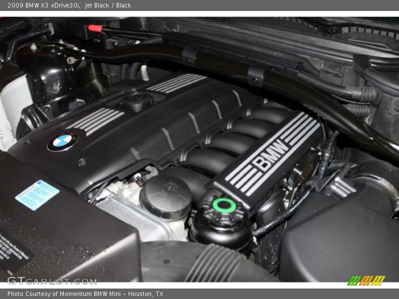 Jet Black / Black 2009 BMW X3 xDrive30i
