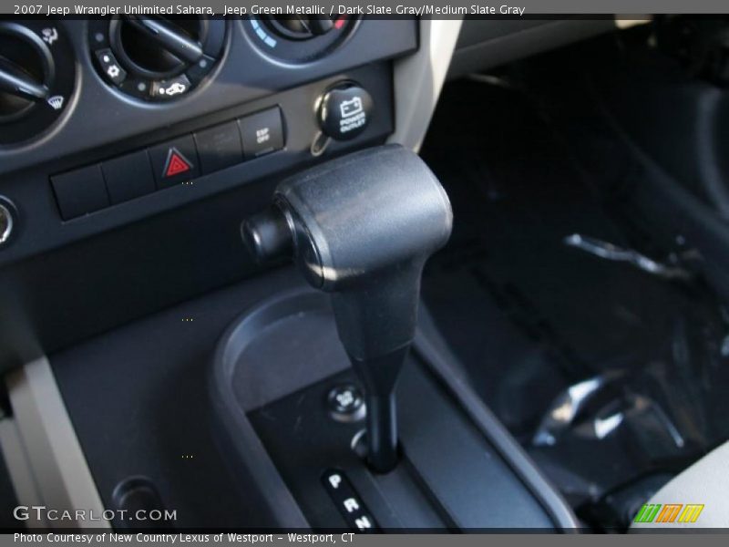 Jeep Green Metallic / Dark Slate Gray/Medium Slate Gray 2007 Jeep Wrangler Unlimited Sahara