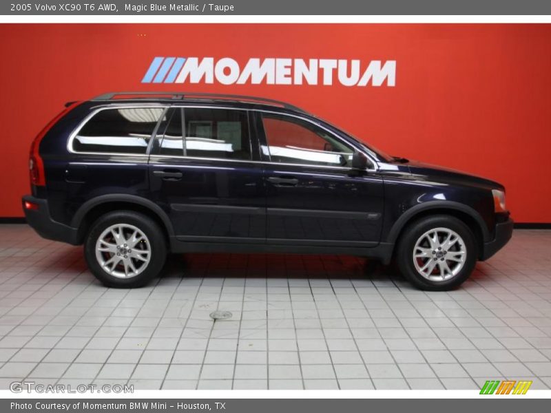 Magic Blue Metallic / Taupe 2005 Volvo XC90 T6 AWD