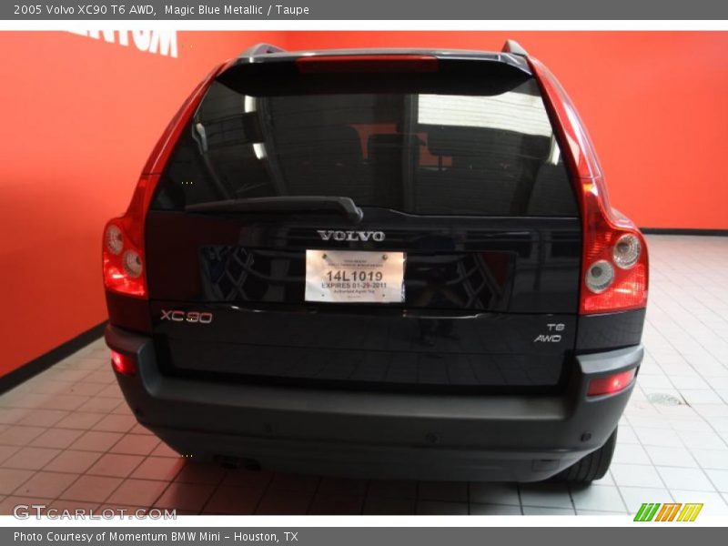 Magic Blue Metallic / Taupe 2005 Volvo XC90 T6 AWD