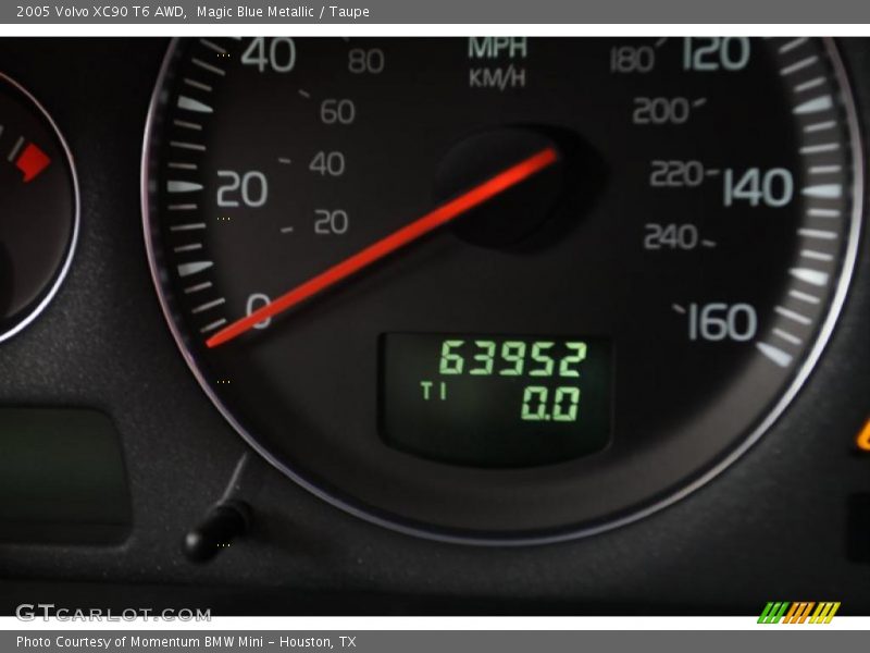 Magic Blue Metallic / Taupe 2005 Volvo XC90 T6 AWD