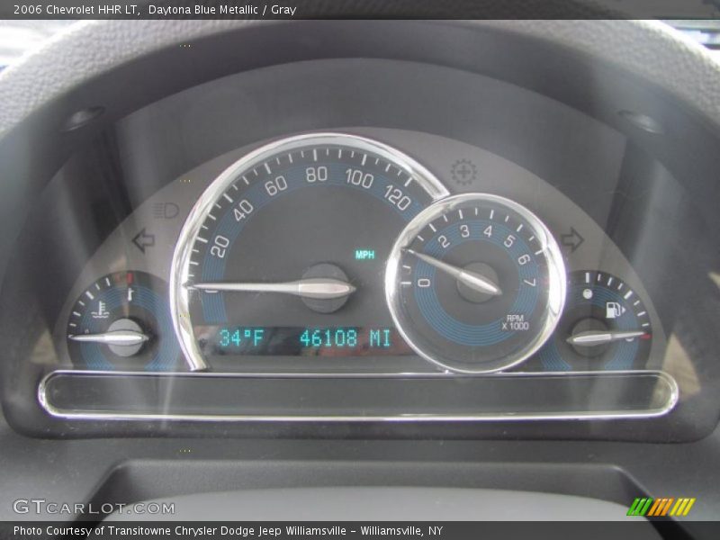 Daytona Blue Metallic / Gray 2006 Chevrolet HHR LT