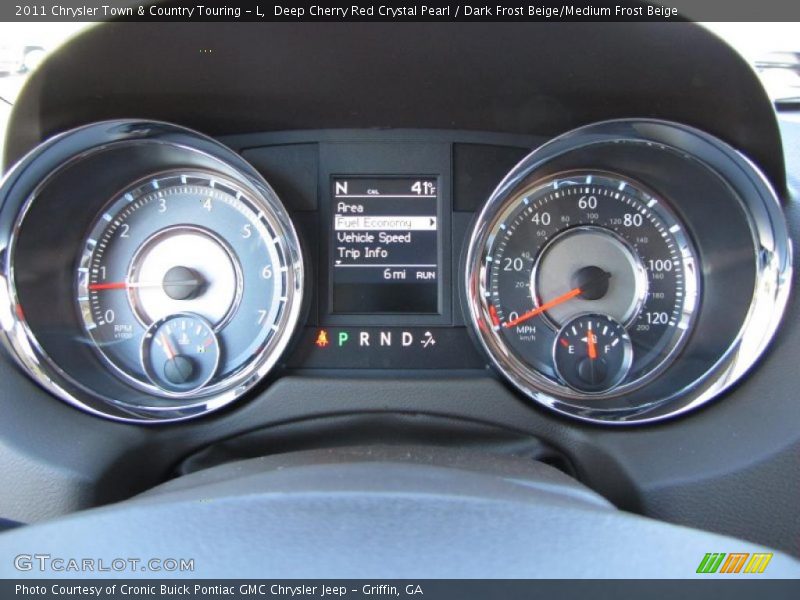  2011 Town & Country Touring - L Touring - L Gauges